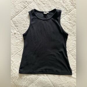 🌲tentree Ribbed black tank - women’s sz M